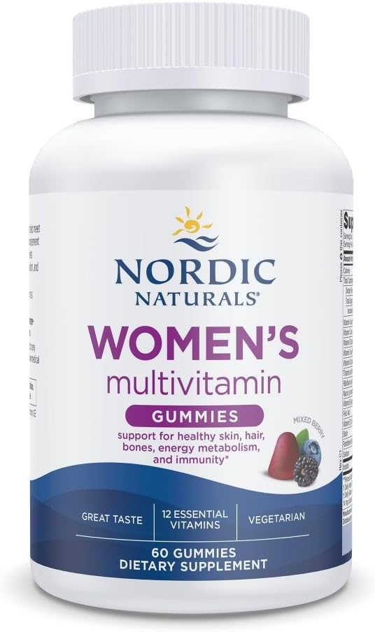 Nordic Naturals Women’s Multivitamin Gummies Mixed Berry
