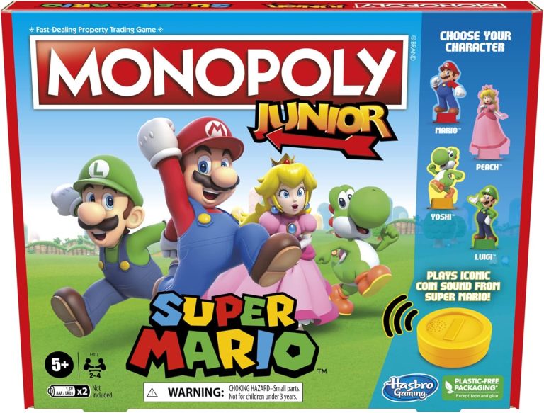 Monopoly Junior Super Mario Edition Board Game
